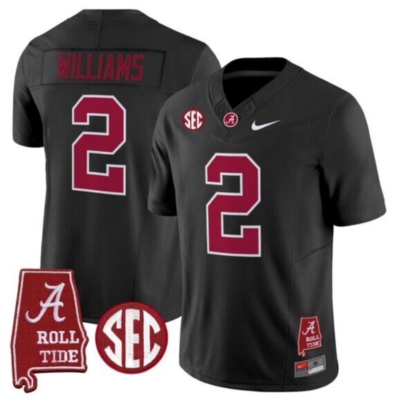 Mens Youths Womens Ryan Williams Black Stitched Jersey Vapor Red.png - Picture 1 of 1